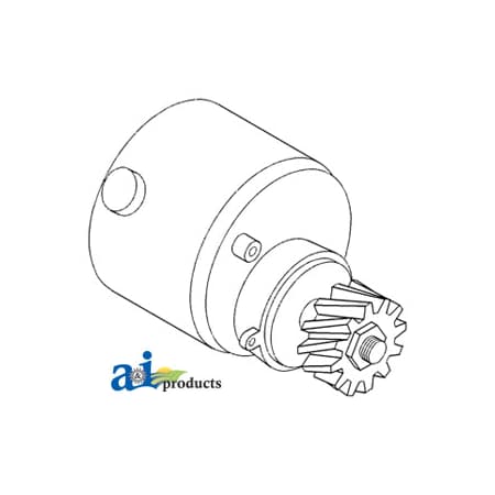 A & I Products Pump, Power Steering w/ Reservoir 12" x10" x8" A-E6NN3K514TA